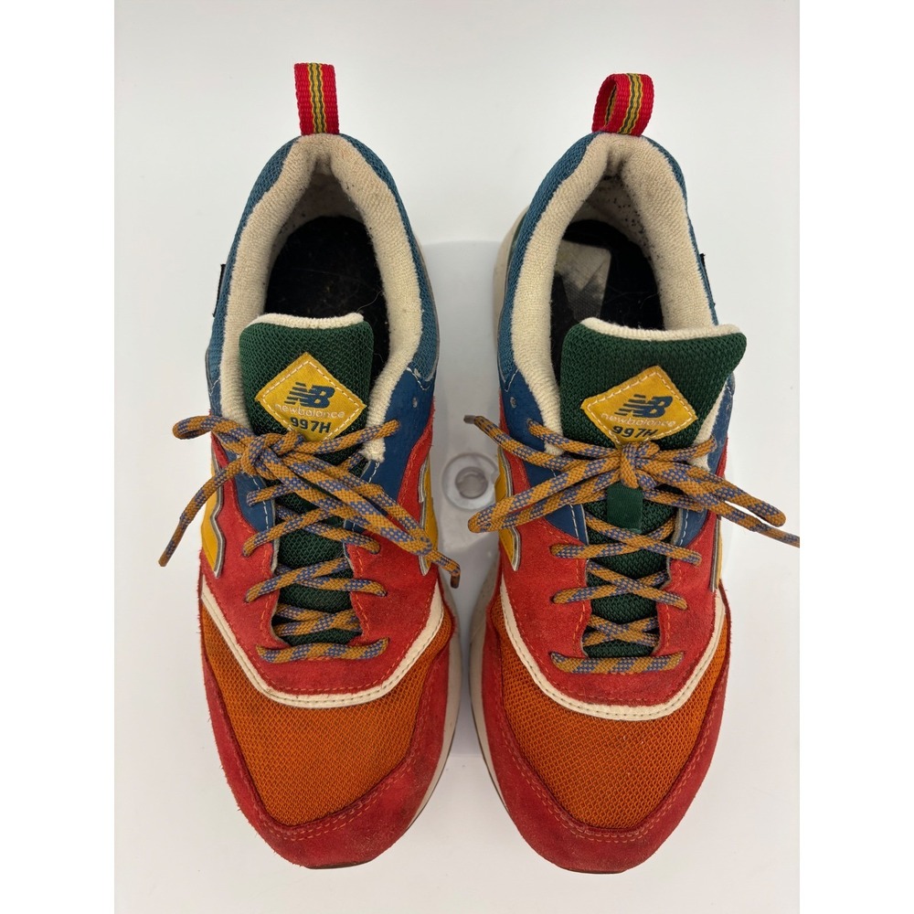 NEW BALANCE Women's Sneakers Retro Vintage 997H 70's Bright Youth Colorblock 6 - Picture 3 of 8